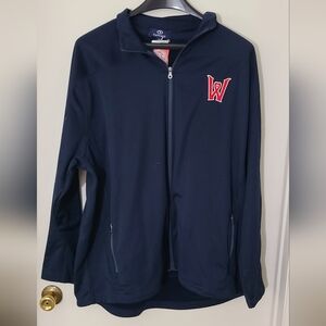 Worcester Red Sox Vantage Brushed Back Micro-Fleece Full-Zip Jacket 2XL NWT